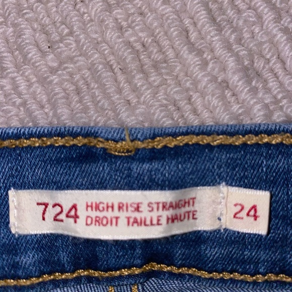 Levi’s “High Rise Straight” Jeans - Picture 3 of 4